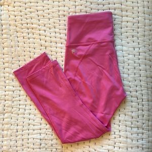 Pink 3/4 Ultracool Fabletics Leggings